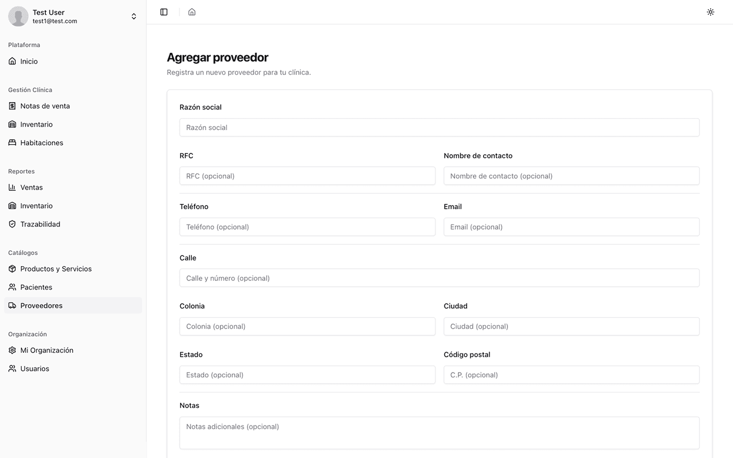 Captura de pantalla de ClinicVault 10