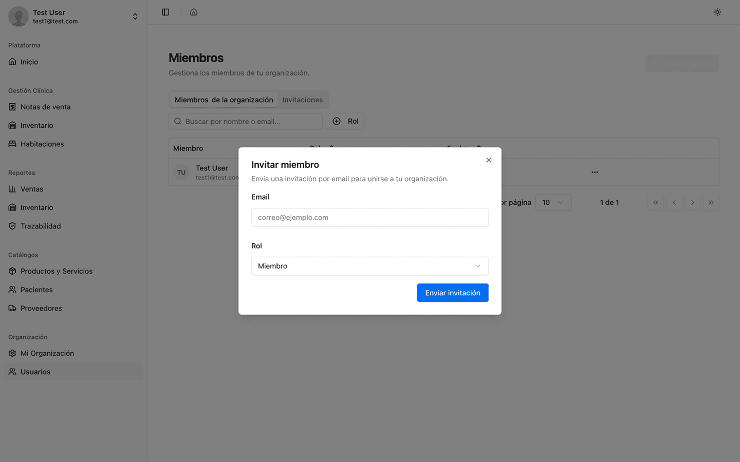 Captura de pantalla de ClinicVault 11