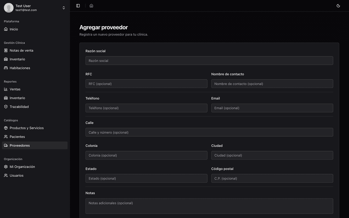 Captura de pantalla de ClinicVault 10