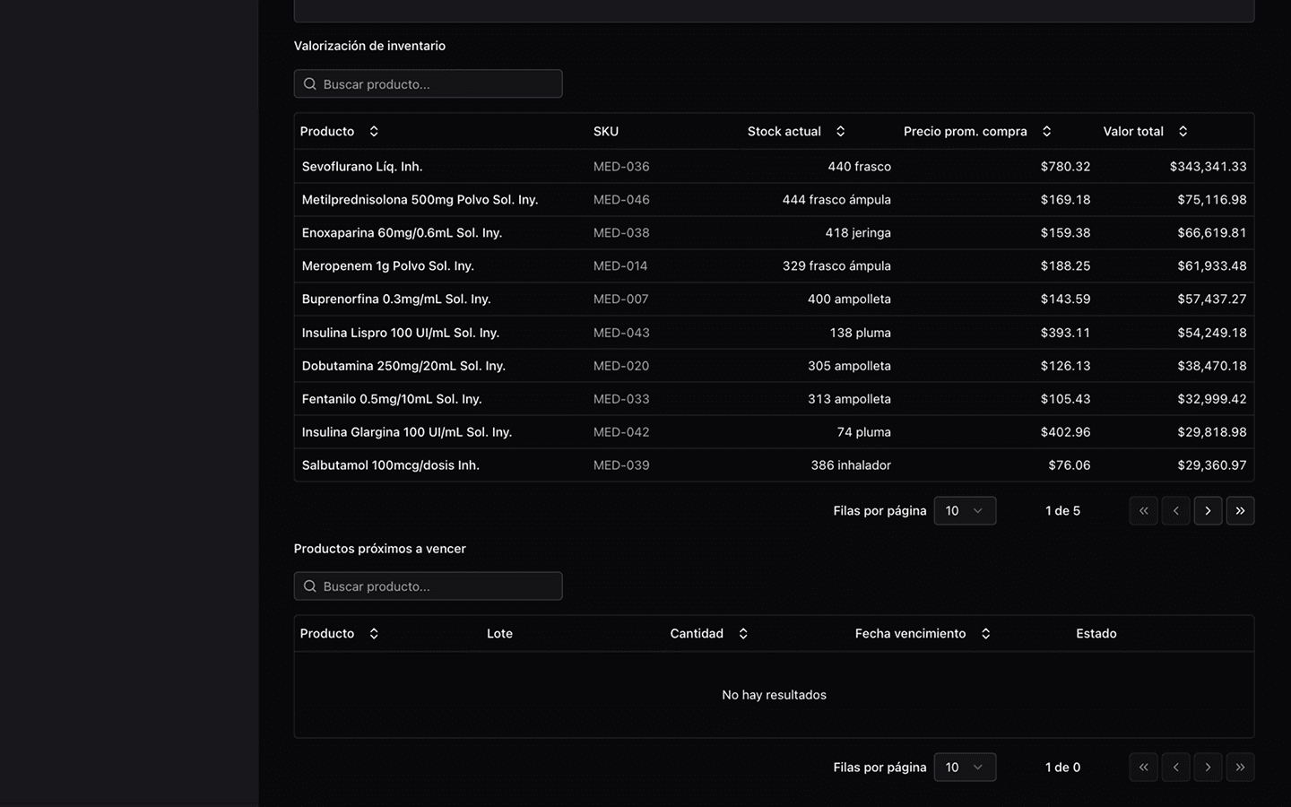 Captura de pantalla de ClinicVault 7